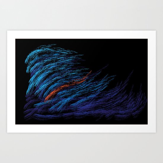 Wave Art Print