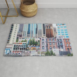 colorful seattle Rug