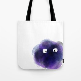 Galaxy Dude Tote Bag | Cute, Funny, Cloud, Black, Blue, Purple, Digital, Monster, Drawing, Awesome 