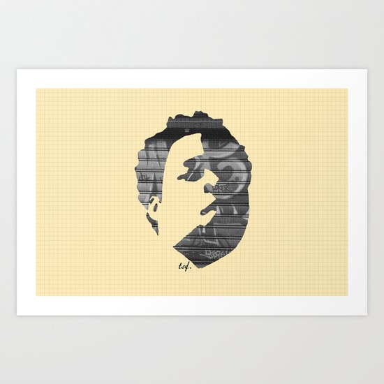 Dynamik Face Art Print