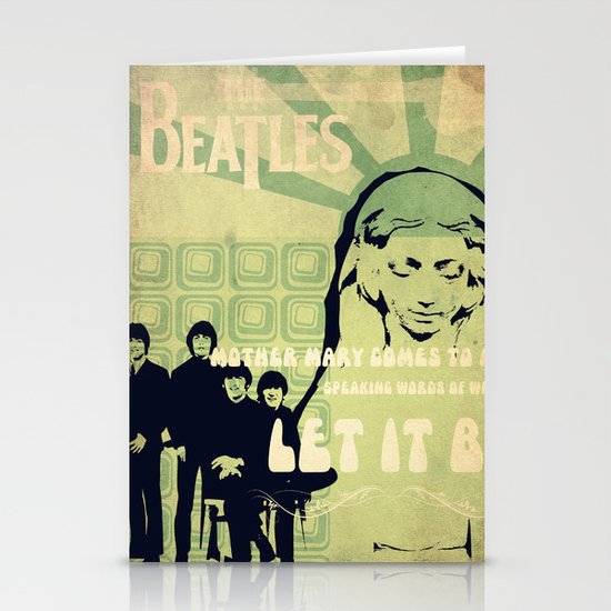 Let It Be Stationery Cards