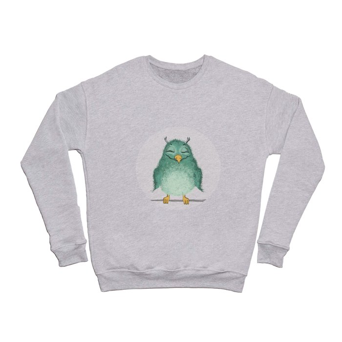 Fluffy owl Crewneck Sweatshirt