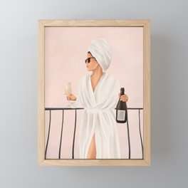 Morning Wine II Framed Mini Art Print
