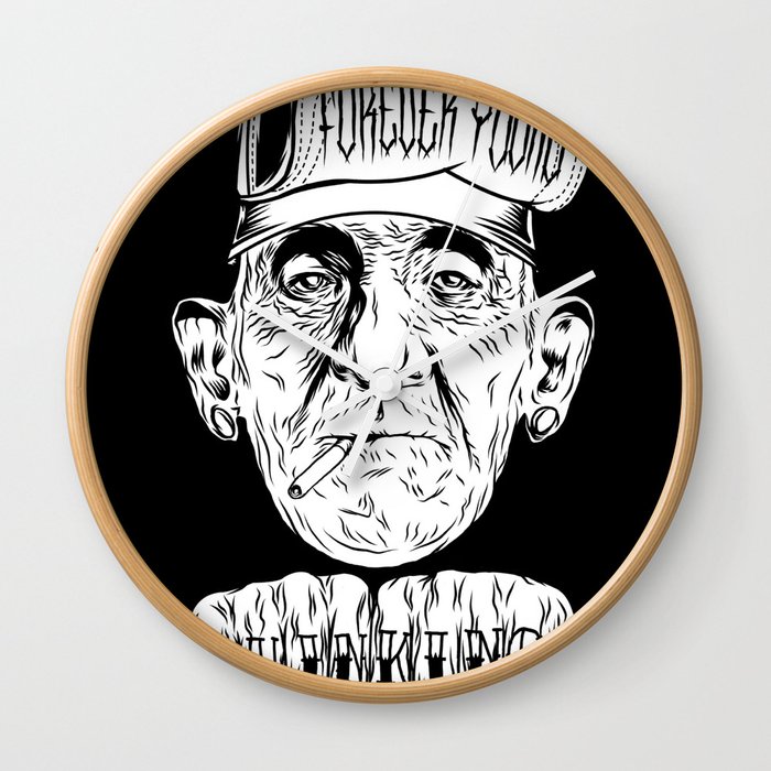 forever young Wall Clock