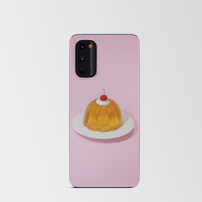 Orange  Gelatin Dessert Android Card Case