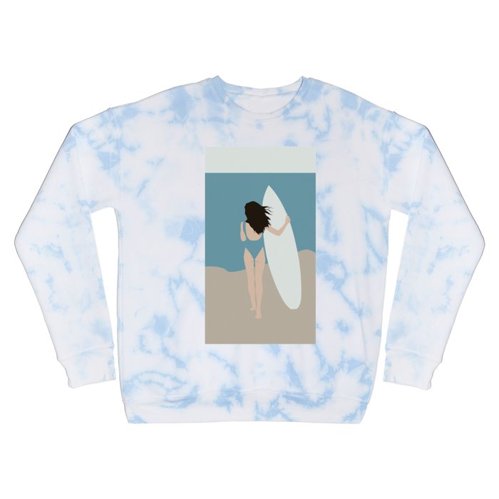 Scoping the Surf (Brunette) Crewneck Sweatshirt