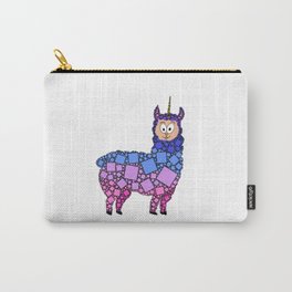 Upton The Unicorn - Square Shapes - Animal - Fantasy Carry-All Pouch