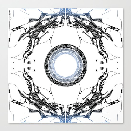 Ice Portal Canvas Print