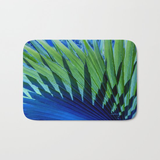 Palm Shadows Bath Mat