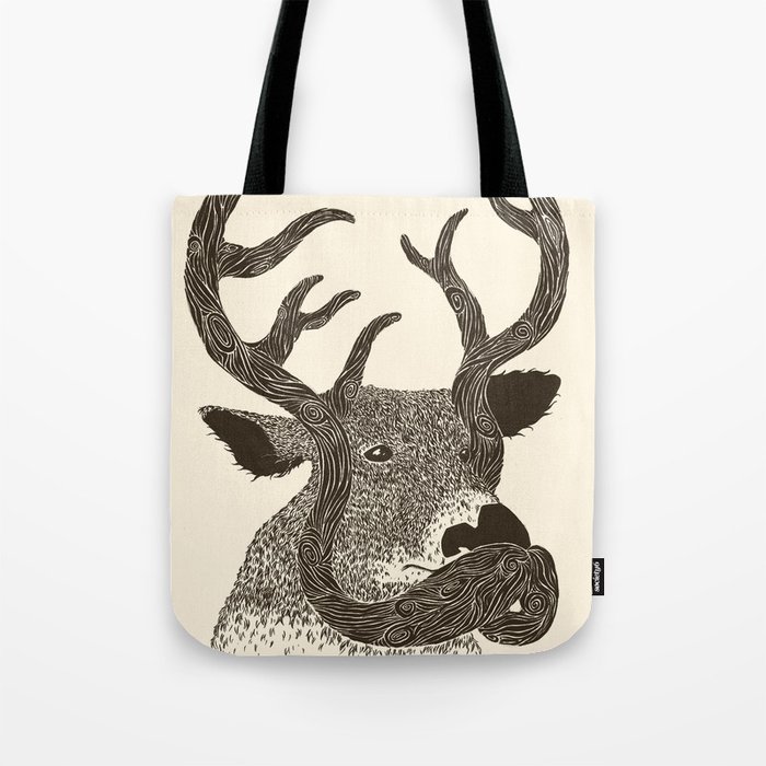 Moustaches Make a Difference Tote Bag