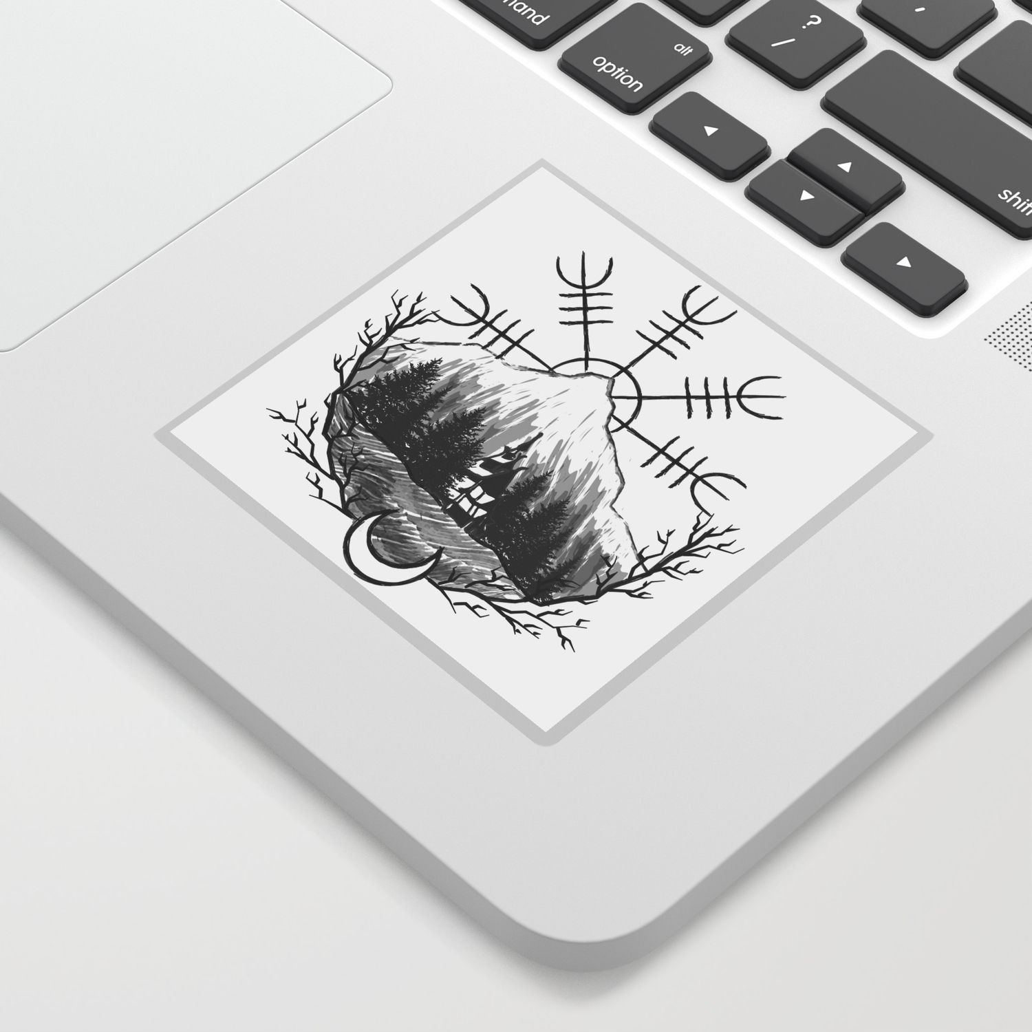 Helm Of Awe Sticker By Valhalladesigns Society6