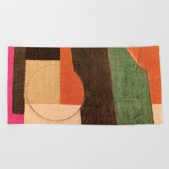 Soccer in the Sand Beach Towel