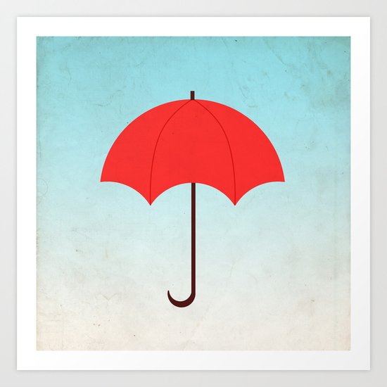 Umbrella Art Print