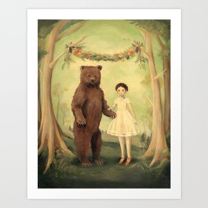 In the Spring, She Married a Bear Kunstdrucke In the Spring, She Married a Bear Kunstdrucke