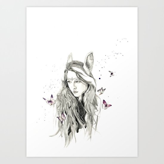 Rabbit Art Print