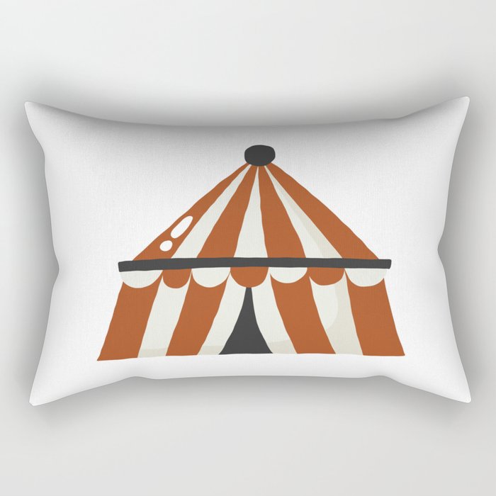 Circus Tent Rectangular Pillow