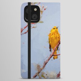 Yellow Song iPhone Wallet Case