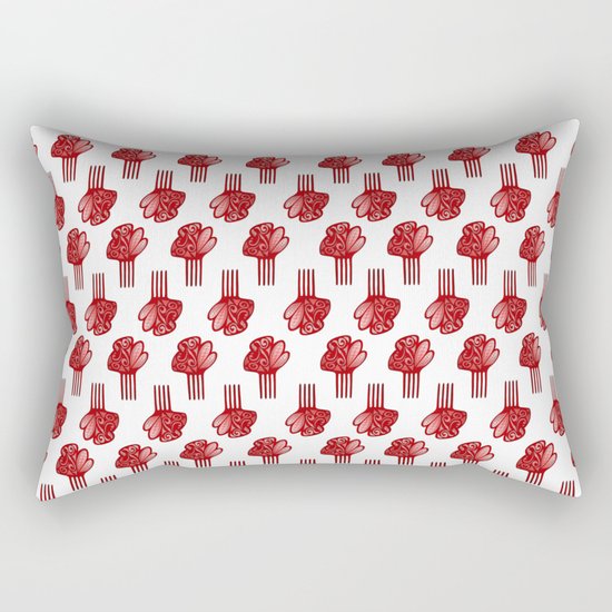 Peineta Rectangular Pillow