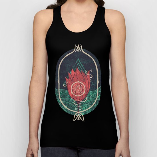 Pulsatilla Patens Unisex Tank Top