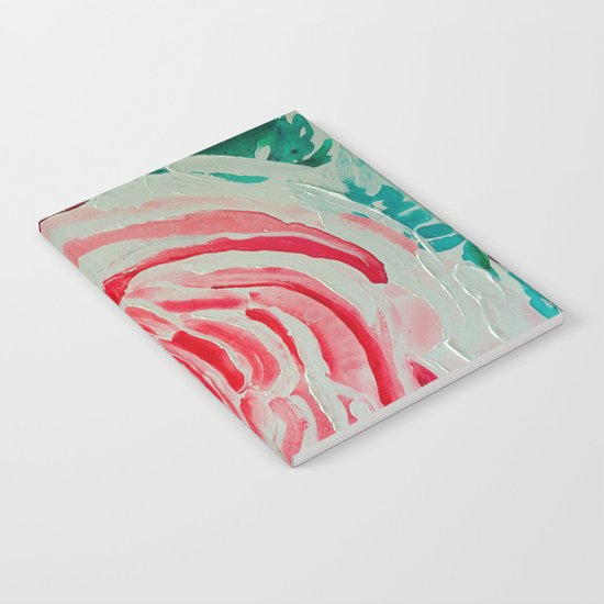 Where the Pink Roses Grow, Summer is Ending and Romantic Fall Nights are Here Notebook