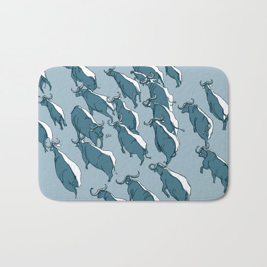 defiant buffalo Bath Mat