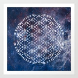Sacred Geometry Universe 5 Art Print