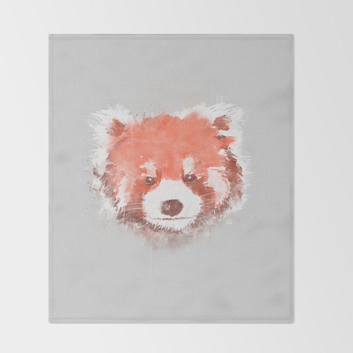 Red Panda Throw Blanket By Zachterrell Society6