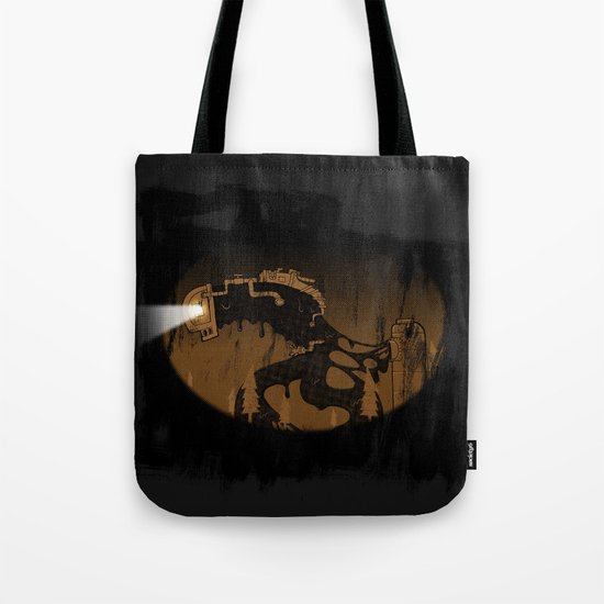 oil monster Tote Bag