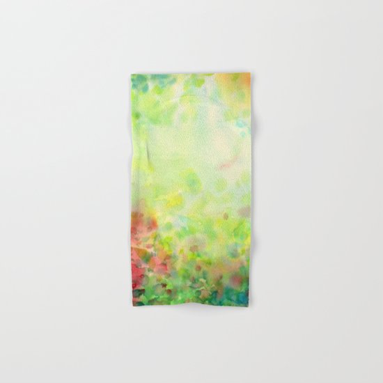 Green Mystical Spring Hand & Bath Towel