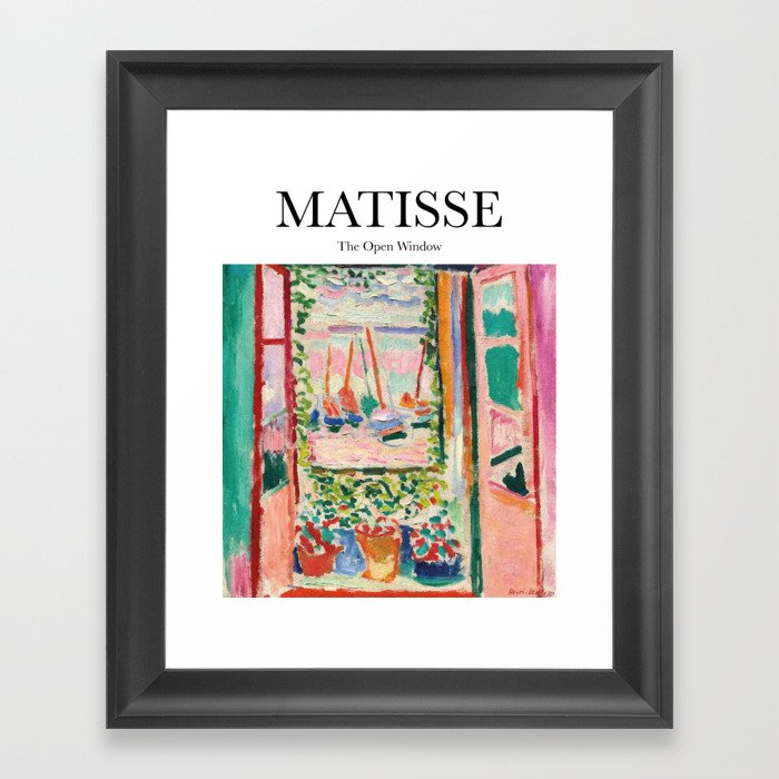 Matisse - The Open Window Framed Art Print