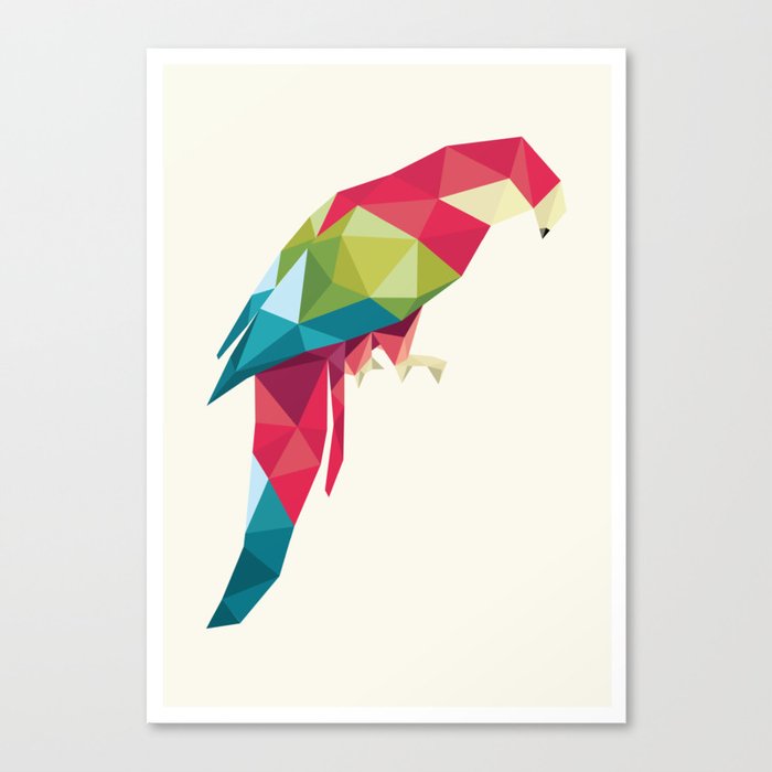Parrot Canvas Print