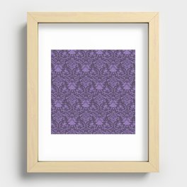 Purple Victorian Gothic Recessed Framed Print