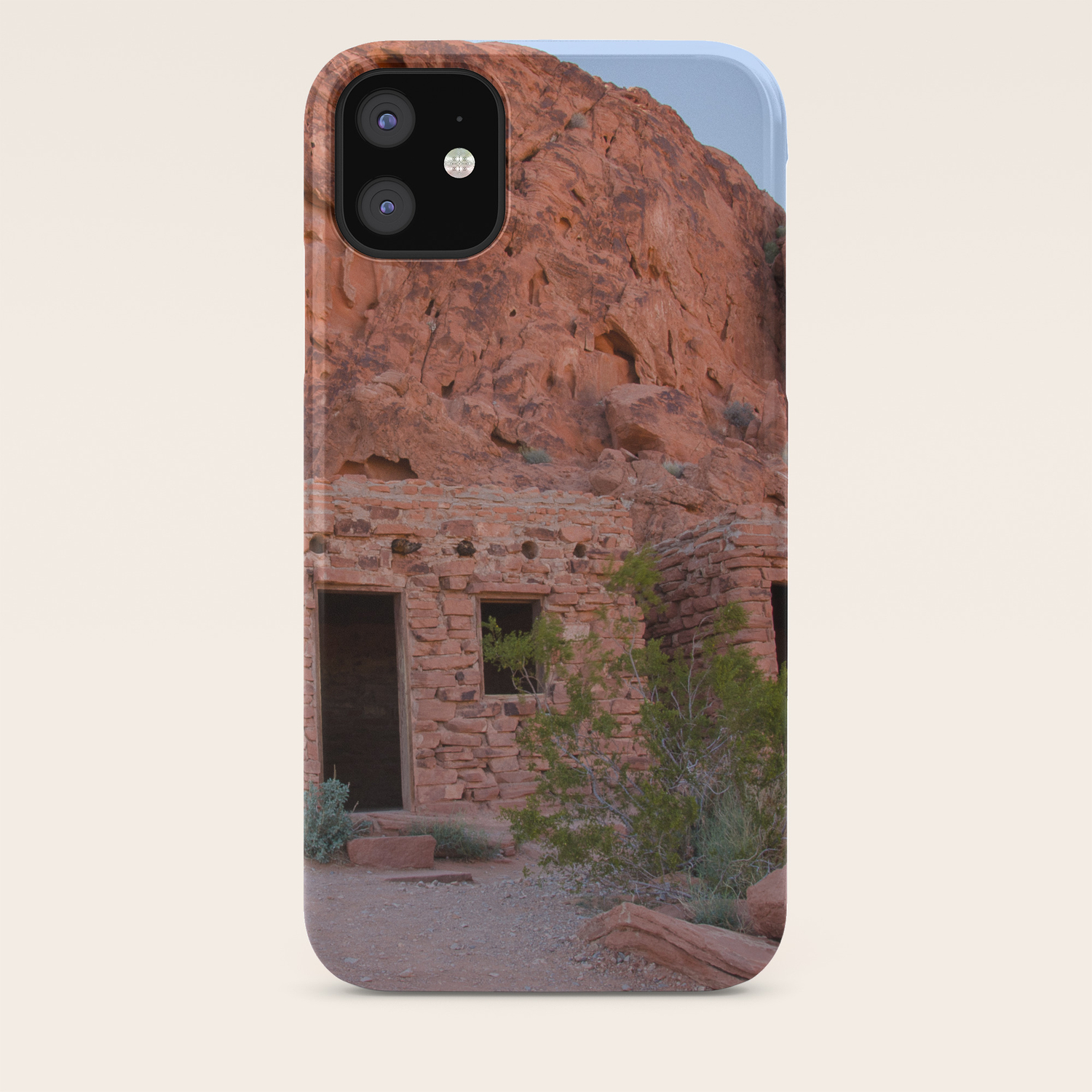 Ccc Cabins 1 Valley Of Fire State Park Nevada Iphone Case By Alaskanmommabear Society6
