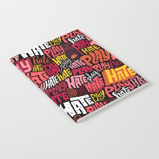 Play/Hate Pattern Notebook