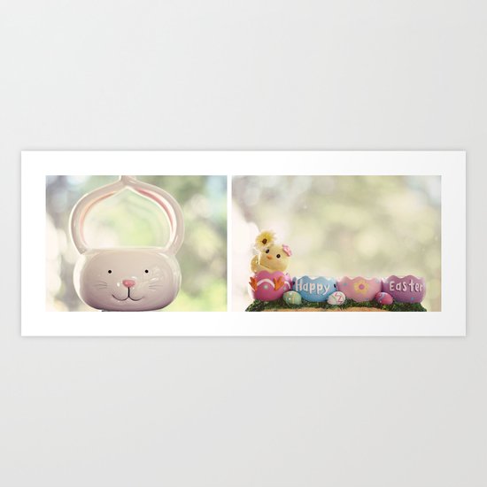 Happy Easter Art Print