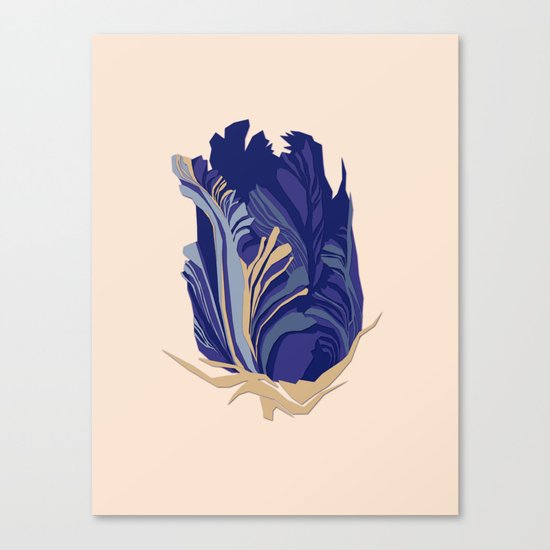 Paper flower 2 Canvas Print