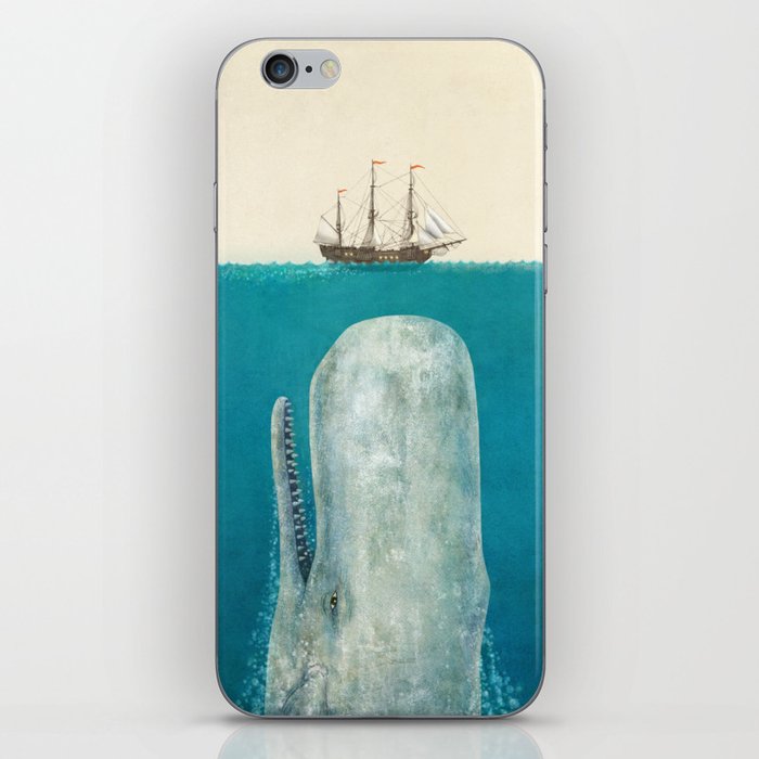 The Whale - option iPhone Skin