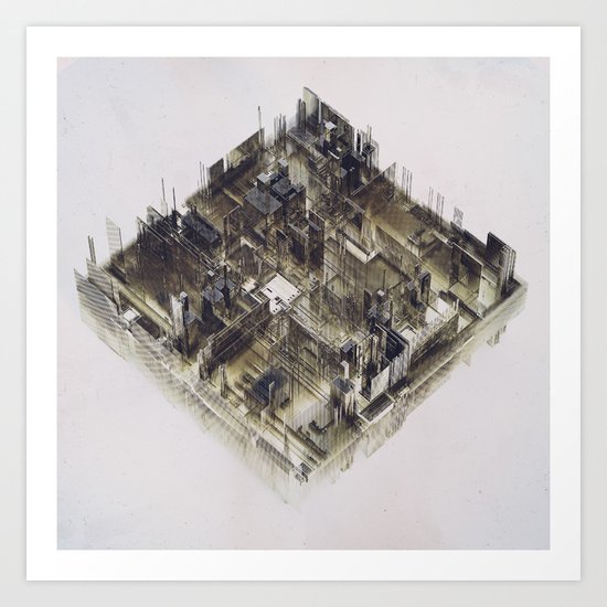 THERMAL PASTE (everyday 02.01.17) Art Print