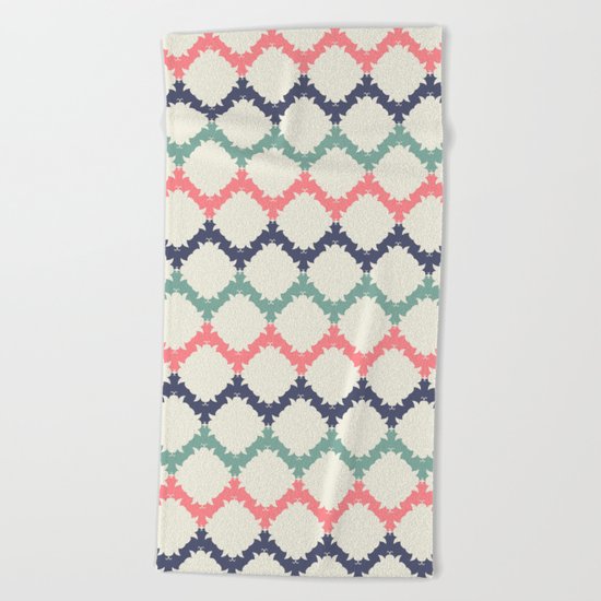 Thinking About Azulejos Beach Towel