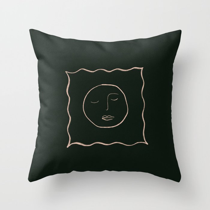 MOON Throw Pillow