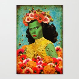 Bee Lady (Re-imagned Tretchikoff) Canvas Print