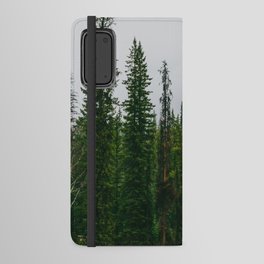 Jasper Fog | Alberta, Canada | Landscape Photography Android Wallet Case