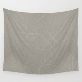 Frozen Branches Pattern 2 Wall Tapestry