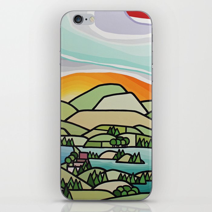 Lakes and Orchards iPhone Skin