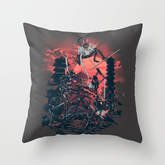 The Showdown Throw Pillow