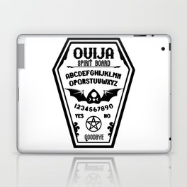 Ouija Board Coffin Laptop Skin
