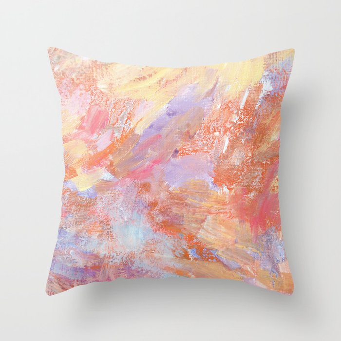 Abstract 117 Throw Pillow