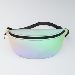 Rainbow watercolor background Fanny Pack