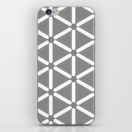 Wildeman Grey Pattern iPhone & iPod Skin