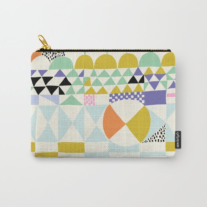 California geometric pattern 2 bauhaus Carry-All Pouch